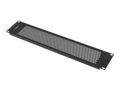 Lanberg Deksel For 19" Skap 2U Perforert Sort