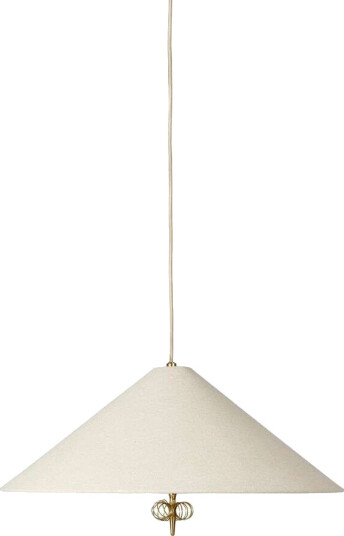 GUBI Tynell Collection 1967 Taklampe i Messing/lerret GUBI Tynell Collection 1967 Taklampe i Messing/lerret