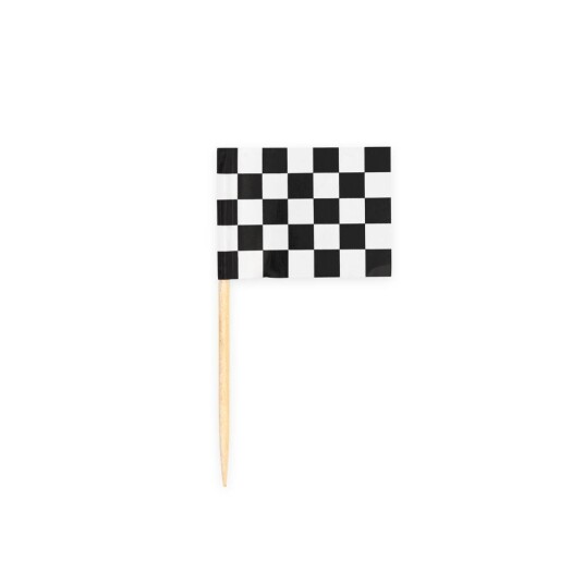 Racing Flagg På Trepinne Pk/50 Racing Flagg På Trepinne Pk/50