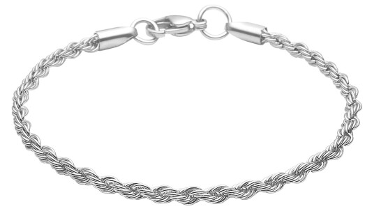 Captena Cordel Armbånd Rustfritt Stål DU20090 - Herre - Stainless Steel