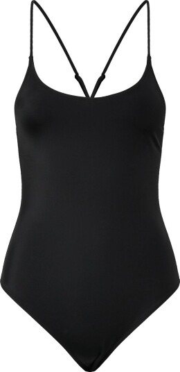 Weekday Open Back Swimsuit   Black   XXS
