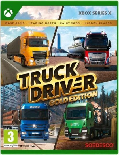 Truck Driver Gold Edition Xbox Series X Truck Driver Gold Edition Xbox Series X