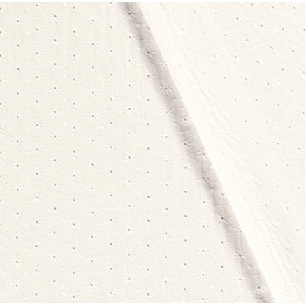 Balsløw Broderi Anglaise 135cm 051 Råhvit Design 5 50cm Balsløw Broderi Anglaise 135cm 051 Råhvit Design 5 50cm