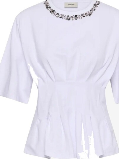 Gestuz Gzinez Deco Tee BRIGHT WHITE S