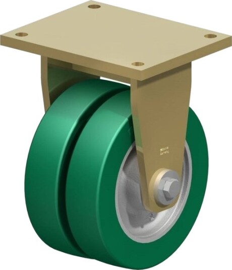 Blickle 754217 Bsd-Gst 250K Dobbelt Støttehjul Hjuldiameter 250 Mm Bæreevne (Maks.) 2400 Kg 1 Stk