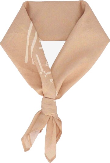 Twentyfour Skjerf Legacy Bandana Scarf Beige