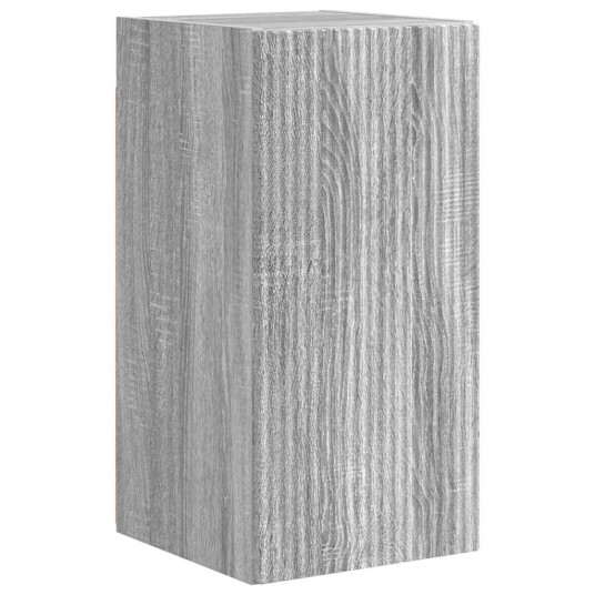 TV Veggskap 2 pcs Grå Sonoma 30 x 31 x 60 cm Konstruert tre