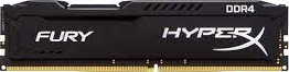 Kingston HyperX Fury Black DDR4 DIMM 16GB 2666MHz CL16 HX426C16FB2K2/16