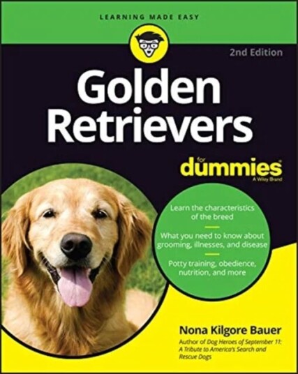 Golden Retrievers For Dummies Av Nk Bauer