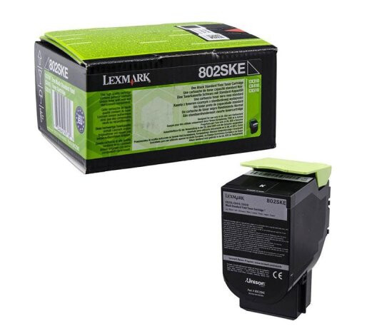 Lexmark CX 310/410 BK Corporate Toner - 80C2SKE Original - Svart 2500 sider Lexmark CX 310/410 BK Corporate Toner - 80C2SKE Original - Svart 2500 sider