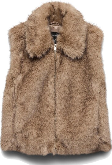 Vero Moda Vest av juksepels Vmgloria Short Brun