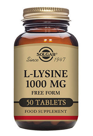 Solgar L-Lysin 1000 mg - 1000 mg - 50 Kapslar Solgar L-Lysin 1000 mg - 1000 mg - 50 Kapslar