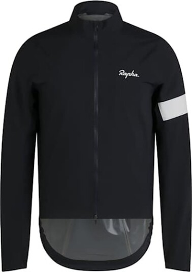 Rapha Core Rain Jacket Herre Black/White XXL