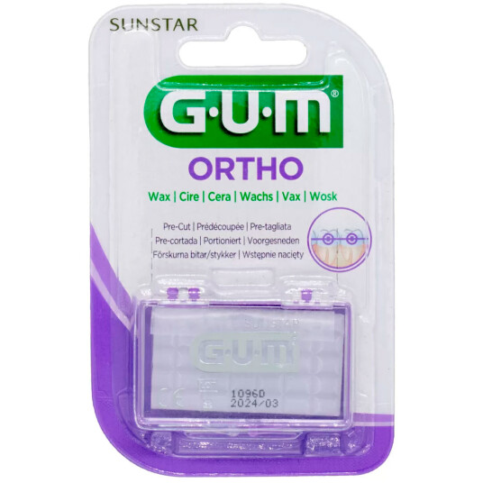 Tannseler voks GUM OrthoWax Ortodontisk voks