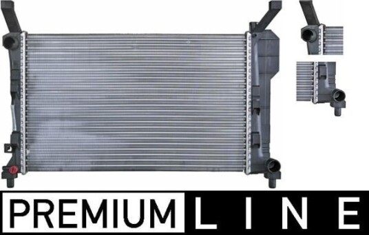 MAHLE CR 660 000P Radiator motorkjøling