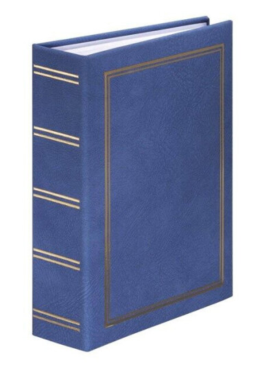 Hama "London" Slip-in Album for 200 Photos w. a Size of 9x13 cm blue Hama "London" Slip-in Album for 200 Photos w. a Size of 9x13 cm blue