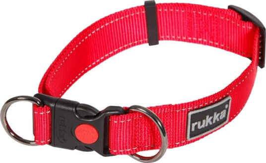 Rukka Bliss Polar Halsbånd Nylon Rød (2.5 X 30-50 cm)