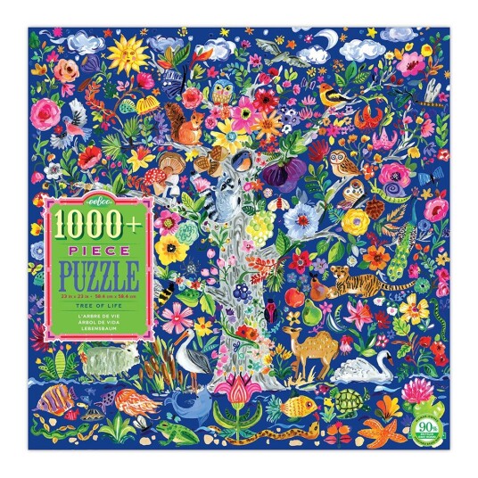 eeBoo Puslespill med 1.000 brikker Livets tre eeBoo Puslespill med 1.000 brikker Livets tre