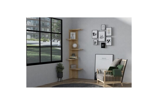 Ruigoord Bokhylle 40 cm Eik
