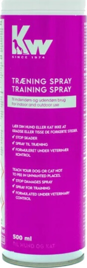 Kw Treningsspray Hund & Katt 500 ml Kw Treningsspray Hund & Katt 500 ml