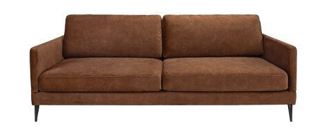 Andorra sofa, 3-seters, hazel