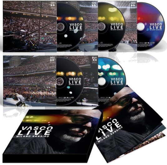 Vasco Rossi Vasco Live Milano Sansiro CD