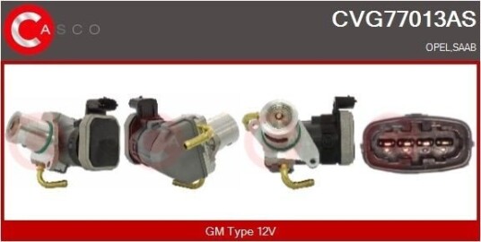 EGR-ventil CASCO CVG77013AS