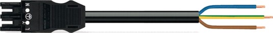 Wago 771-9993/116-601 Kabling 3G1,5 mm², Hf Ho/Fri 6 m