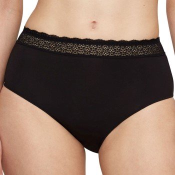 Triumph Truser 2P Feel Of Modal Midi Knickers Svart modal Large Dame