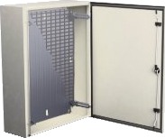 Schneider Electric Nsys3d6425 Veggmonterbar Hylle Nøkkellås Grå