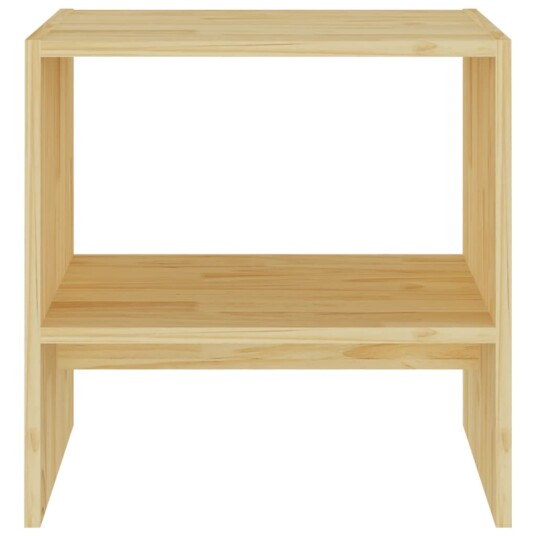 vidaXL Nattbord 40x30,5x40 cm heltre furu