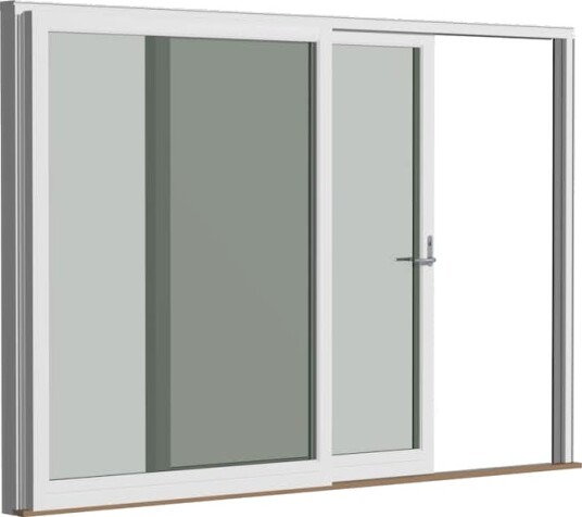 Uldal Skyvedør 60114076 ALU