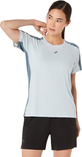 Asics Wms Fujitrail Elite Ss Top Cool Grey/ironclad L