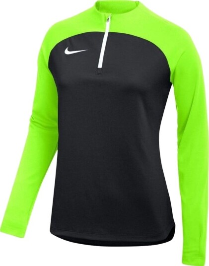 Nike Treningsskjorte Dri fit Academy Pro Drill Svart/volt/hvit Kvinner størrelse X Large