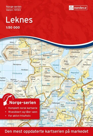 Nordeca Kart Norge-serien 1:50 000
