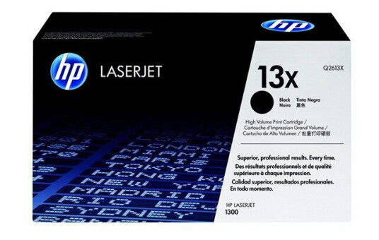 HP 13X / Q2613X Black Toner - Laser toner Svart