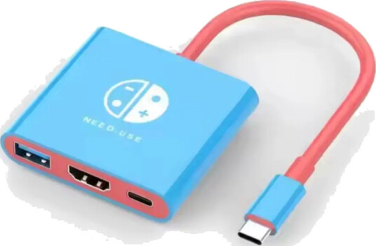 Mini Dockingstasjon Nintendo Switch Blå
