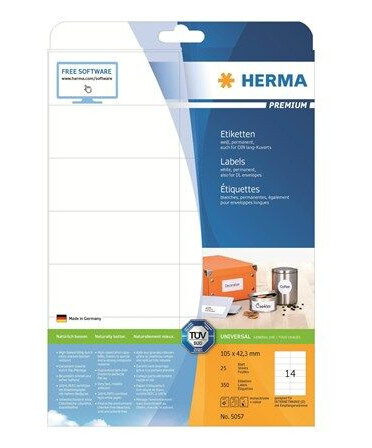 HERMA Premium dupa sando