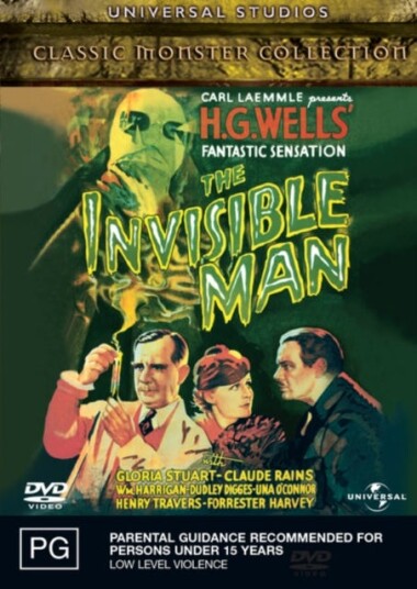 The Invisible Man (1933) / Den Usynlige Mann DVD