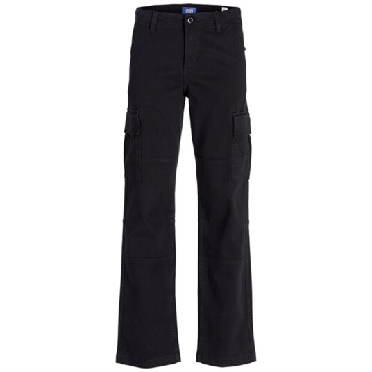 Jack & Jones Junior Black Kane Harlow Cargo Bukser Noos 128