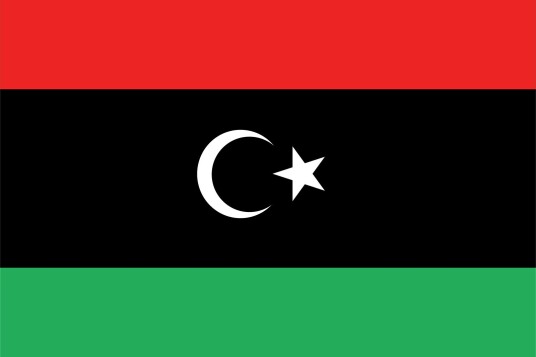 Libya Flagg Klistremerke