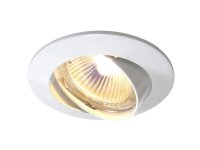 Deko Light Einbauring 68 GU5.3 449200 Loftsindbygningsring LED (RGB) Halogen GU5.3 MR 16 35 W Signalhvid (RAL 9003)