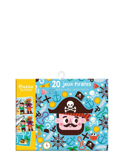 Auzou My Games Pouch - 20 Pirates Games - Multi/patterned - ONE SIZE Auzou My Games Pouch - 20 Pirates Games - Multi/patterned - ONE SIZE