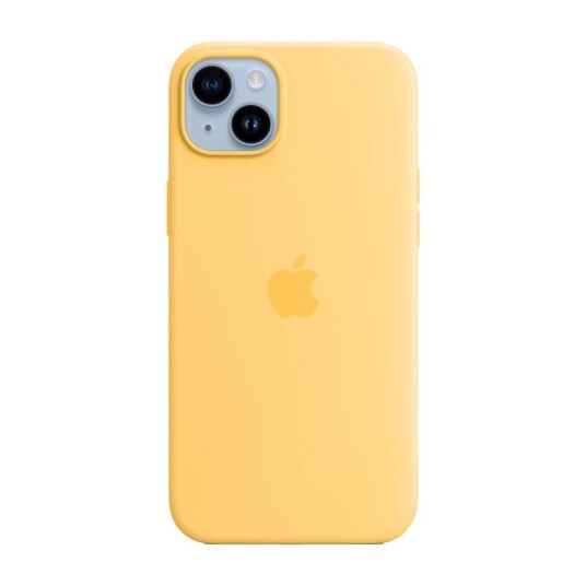 Apple iPhone 14 Plus Silicone Case with MagSafe - Sunglow