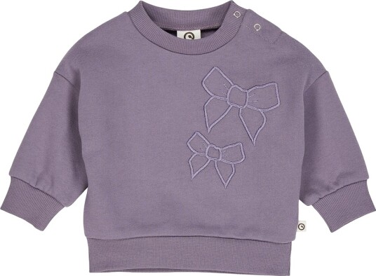 Müsli Collegegenser   Bow   Lilac Tåke   Müsli   1½ år 86   Collegegenser   Lilla