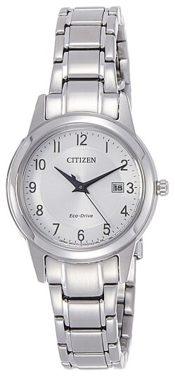 Citizen Dameklokke FE1081 59B Dress Hvit/Stål Ø29.5 mm Citizen Dameklokke FE1081 59B Dress Hvit/Stål Ø29.5 mm