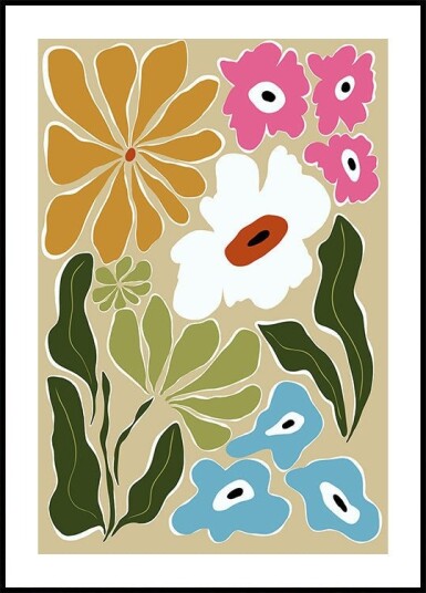Retro Delight Plakat Plakat / 70x100cm Retro Delight Plakat Plakat / 70x100cm