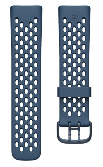 Fitbit Charge 5 Sportsarmbånd - Blått L