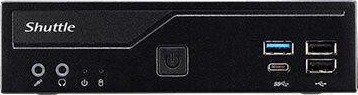 SHUTTLE XPC slim DH610S - Slim-PC - ingen CPU - 0 GB - uten HDD