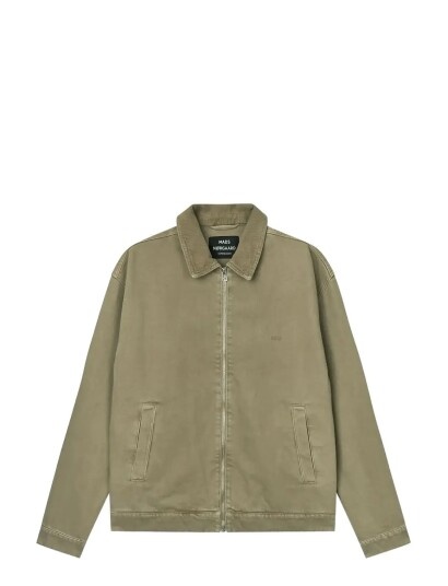 Mads Nørgaard Soil Denim Norton Jacket Khaki green XL Mads Nørgaard Soil Denim Norton Jacket Khaki green XL